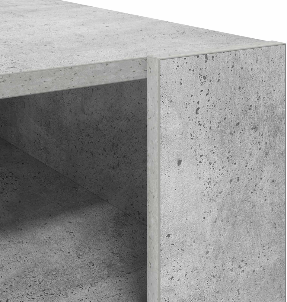 Lova Kavos staliukas Betono pilka 92 x 53 x 45 cm Apdirbta mediena