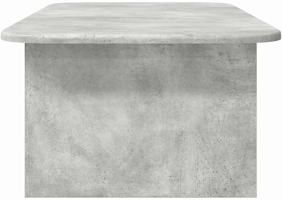 Kavos staliukas Betono pilka 93 x 53 x 33 cm Apdirbta mediena