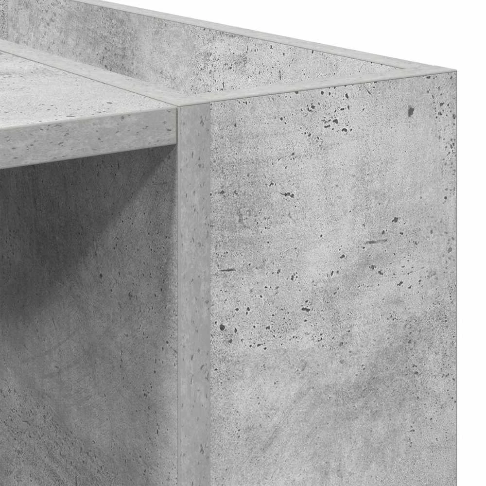 Kavos staliukas Betono pilka 95 x 50 x 34 cm Apdirbta mediena