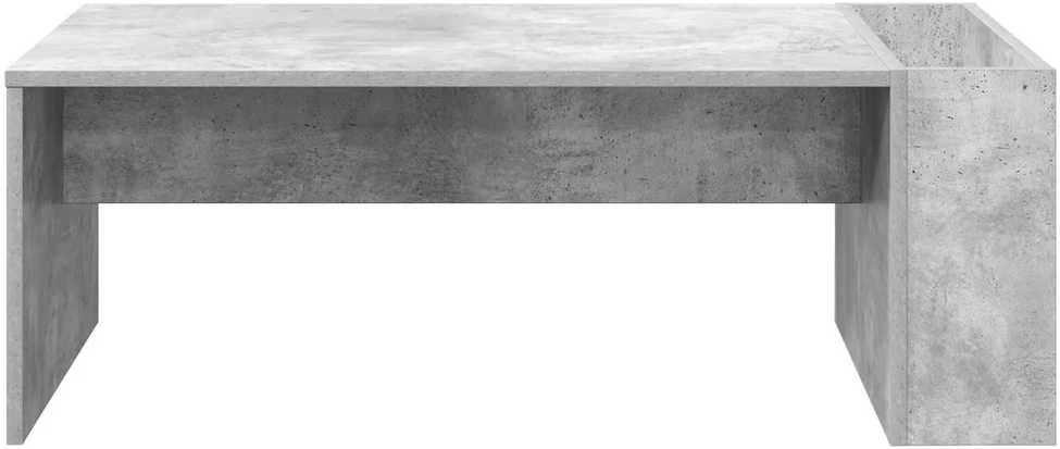 Kavos staliukas Betono pilka 95 x 50 x 34 cm Apdirbta mediena
