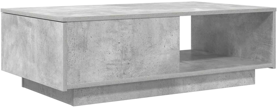 Lova Kavos staliukas Betono pilka 95 x 55 x 31 cm Apdirbta mediena