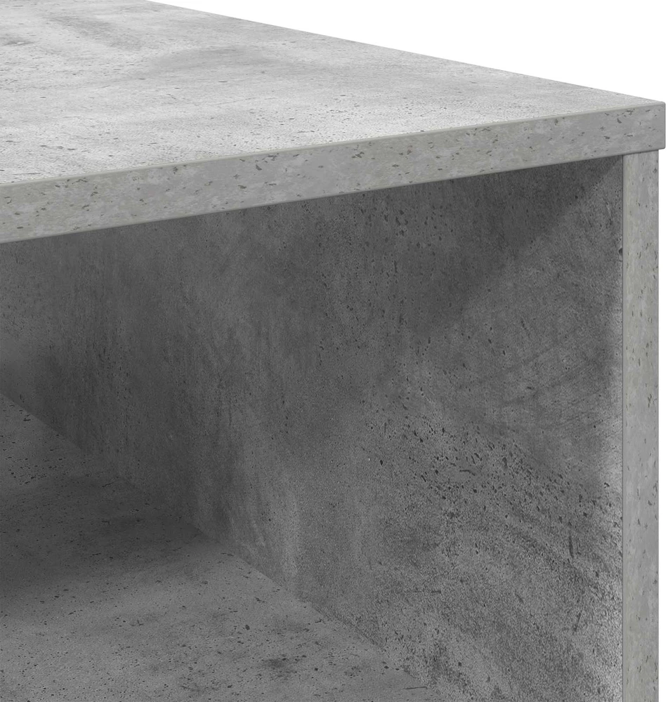 Lova Kavos staliukas Betono pilka 95 x 55 x 31 cm Apdirbta mediena