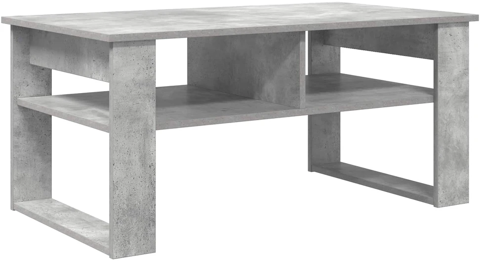 Lova Kavos staliukas Betono pilka 96 x 54 x 44 cm Apdirbta mediena