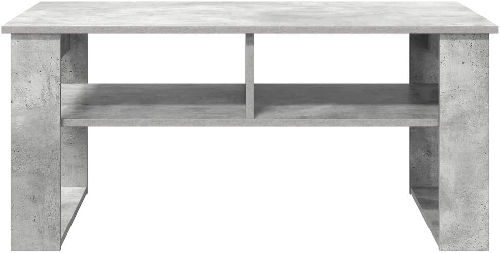 Lova Kavos staliukas Betono pilka 96 x 54 x 44 cm Apdirbta mediena