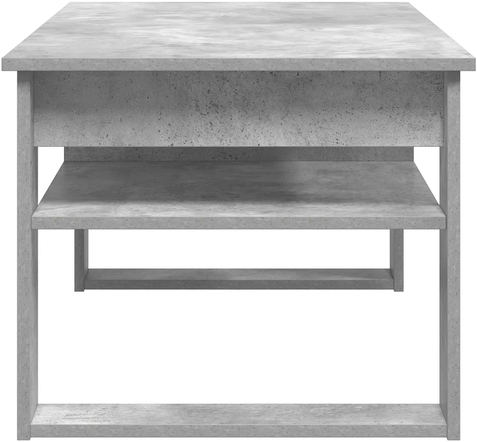 Lova Kavos staliukas Betono pilka 96 x 54 x 44 cm Apdirbta mediena
