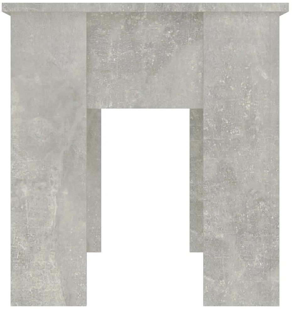 Kavos staliukas, betono pilkas, 101x49x52cm, apdirbta mediena