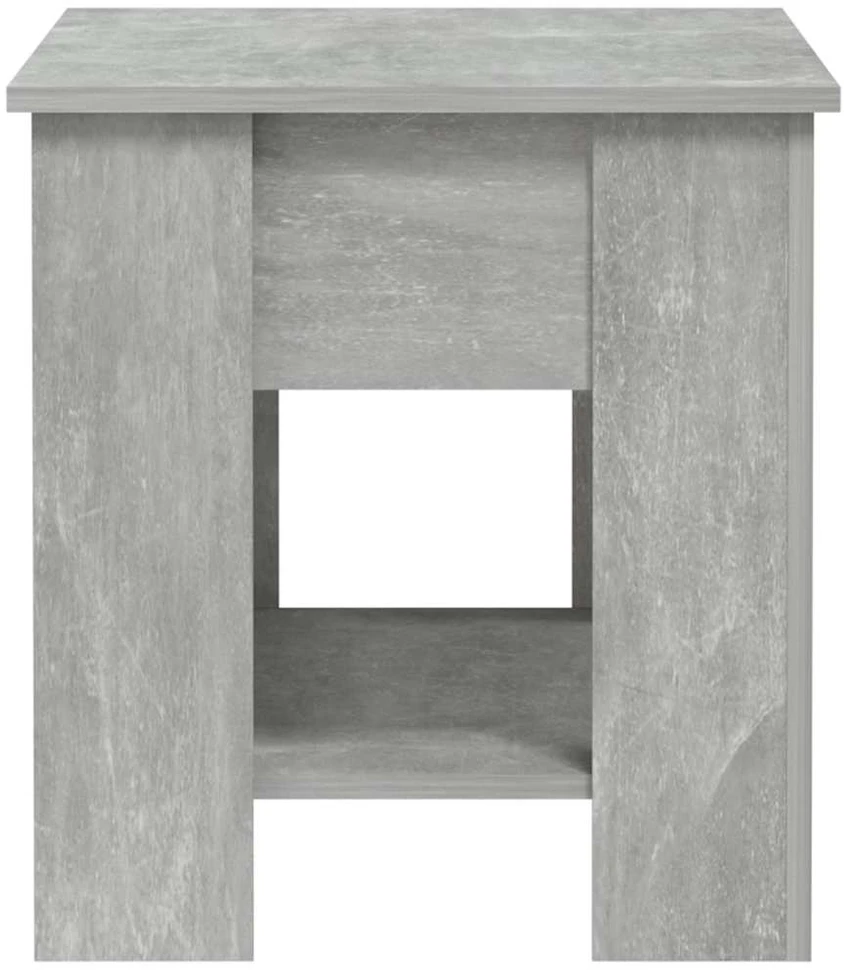 Kavos staliukas, betono pilkas, 101x49x52cm, apdirbta mediena