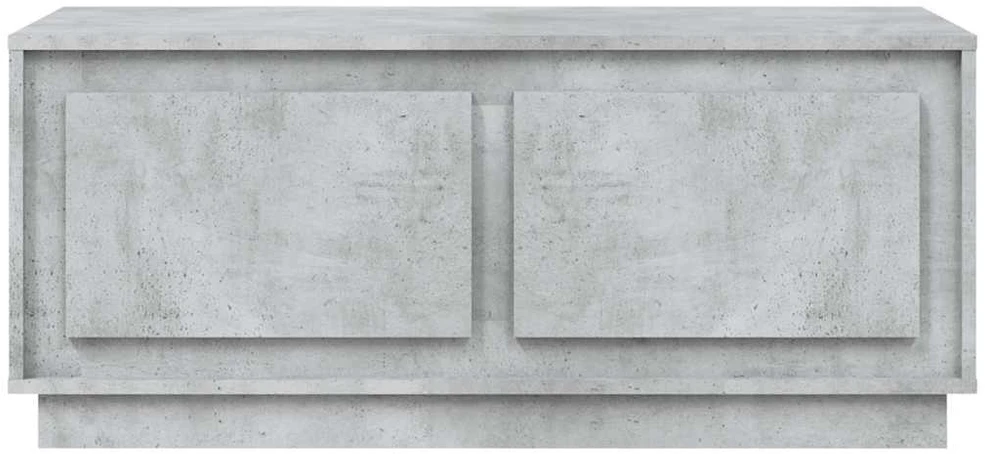 Kavos staliukas, betono pilkas, 102x50x44cm, apdirbta mediena