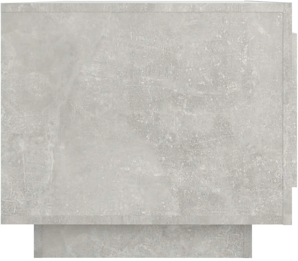 Kavos staliukas, betono pilkas, 102x50x45cm, apdirbta mediena