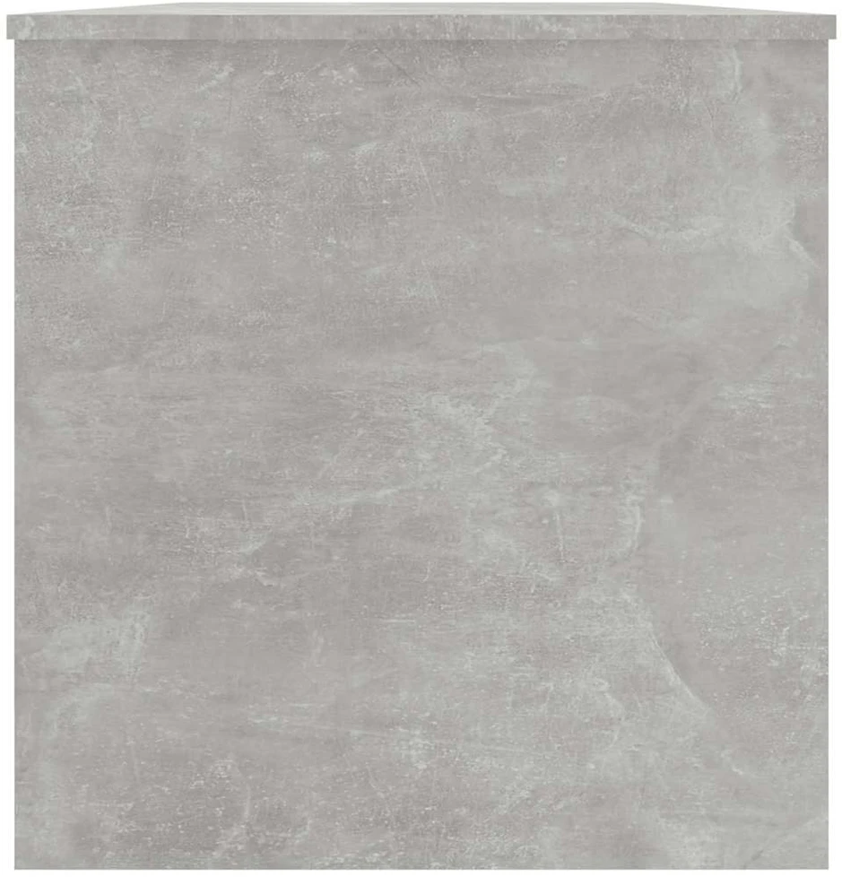 Kavos staliukas, betono pilkas, 102x50x52,5cm, apdirbta mediena