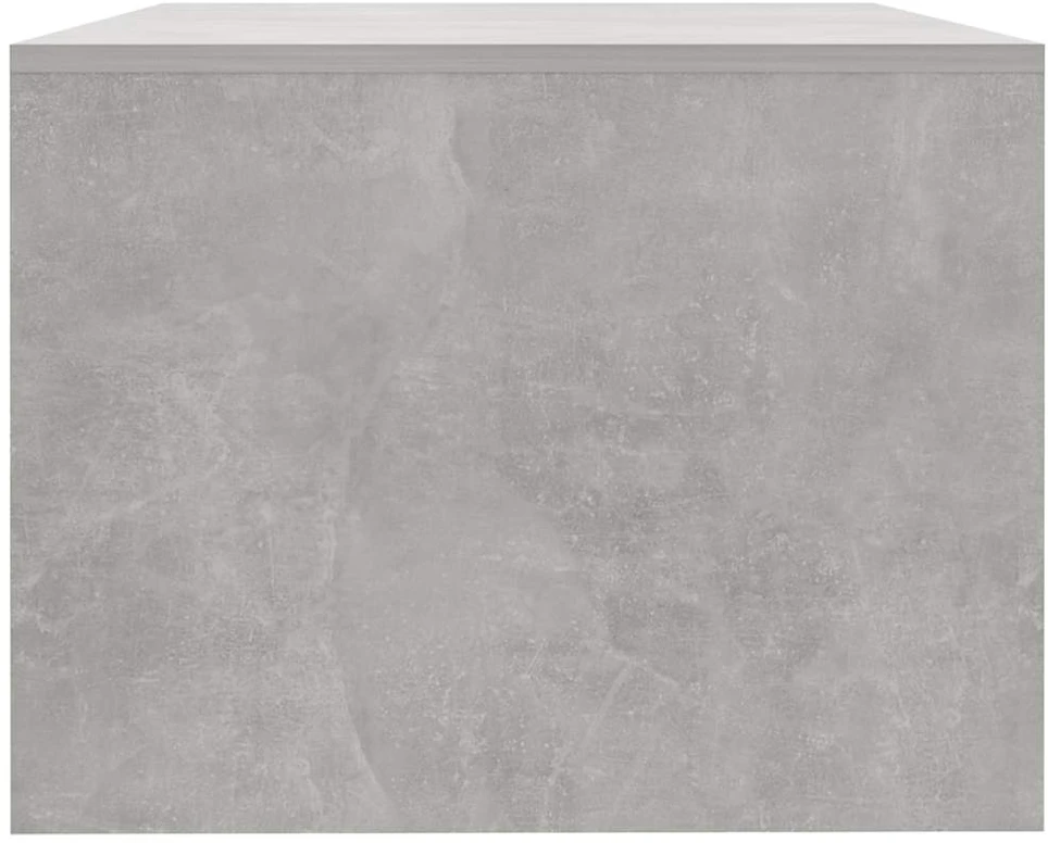 Kavos staliukas, betono pilkas, 102x55x42cm, apdirbta mediena