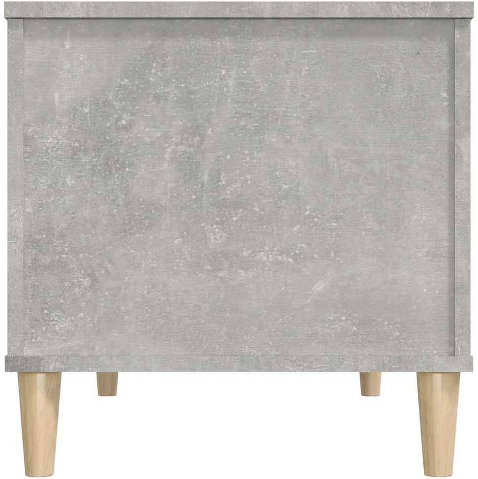 Kavos staliukas, betono pilkas, 90x44,5x45cm, apdirbta mediena