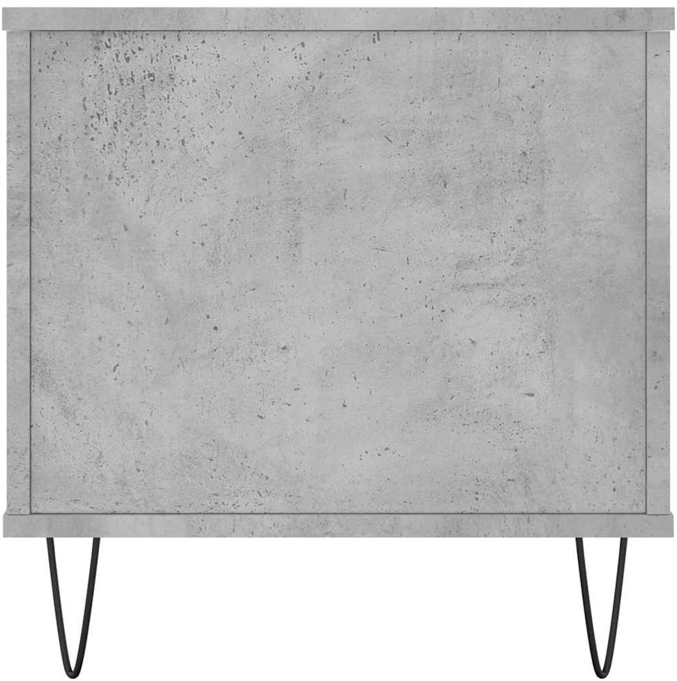 Kavos staliukas, betono pilkas, 90x44,5x45cm, apdirbta mediena