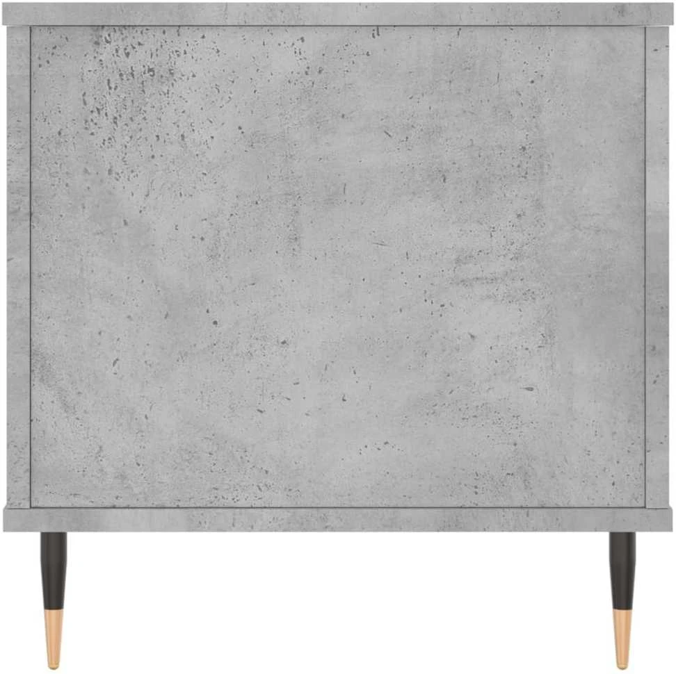Kavos staliukas, betono pilkas, 90x44,5x45cm, apdirbta mediena