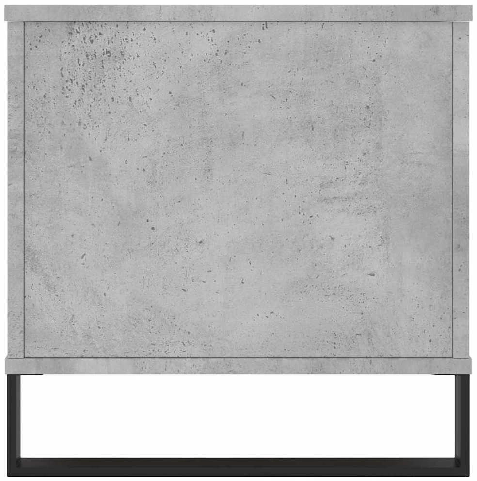 Kavos staliukas, betono pilkas, 90x44,5x45cm, apdirbta mediena