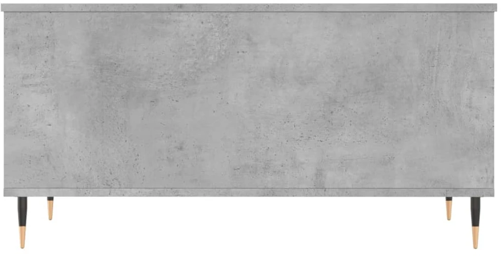 Kavos staliukas, betono pilkas, 90x44,5x45cm, apdirbta mediena