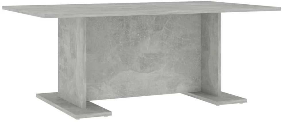 Kavos staliukas, betono pilkos spalvos, 103,5x60x40cm, MDP