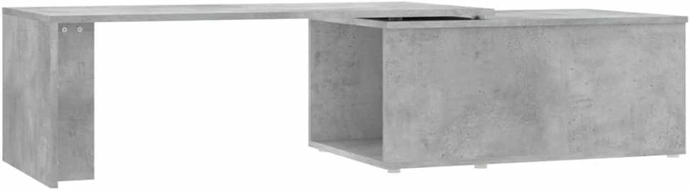 Kavos staliukas, betono pilkos spalvos, 150x50x35cm, MDP