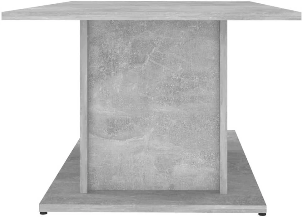 Kavos staliukas, betono pilkos spalvos, 102x55,5x40cm, MDP