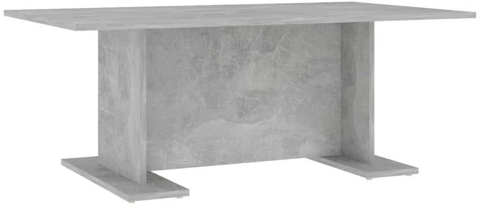 Kavos staliukas, betono pilkos spalvos, 103,5x60x40cm, MDP
