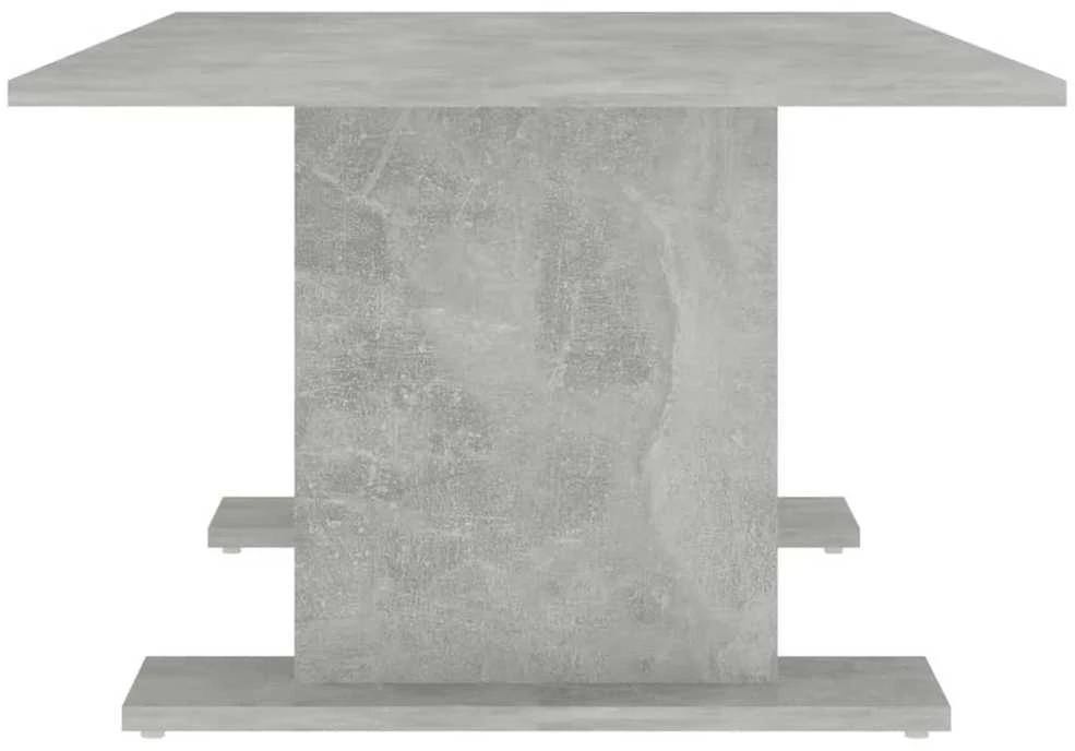 Kavos staliukas, betono pilkos spalvos, 103,5x60x40cm, MDP