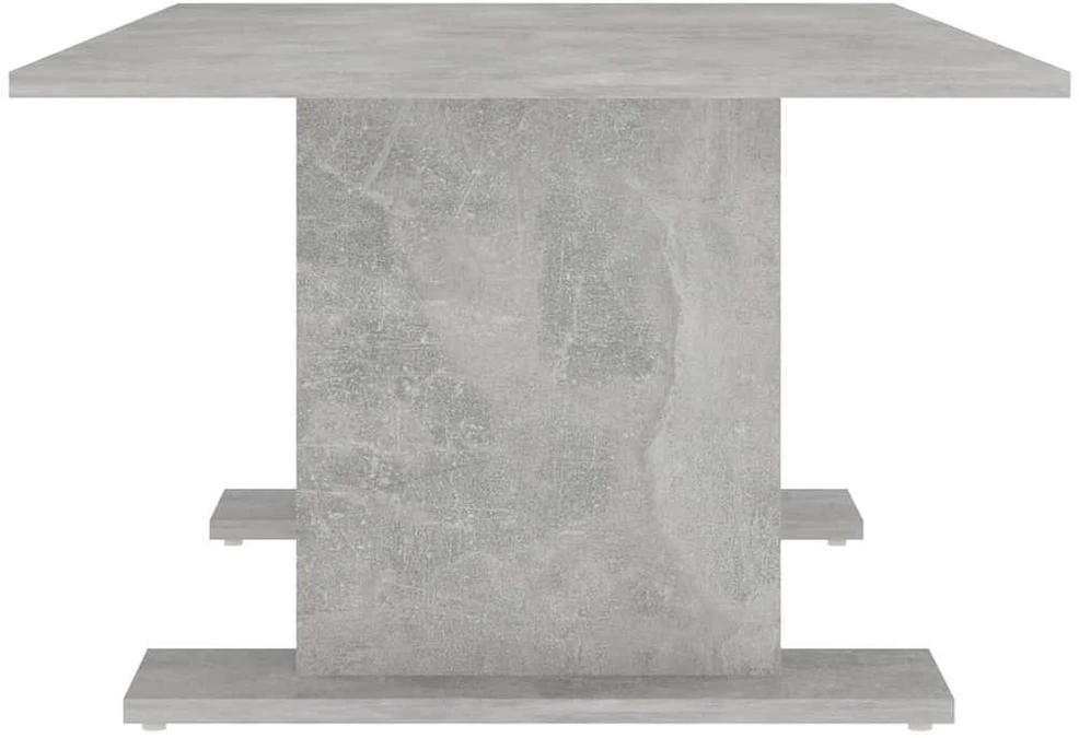 Kavos staliukas, betono pilkos spalvos, 103,5x60x40cm, MDP
