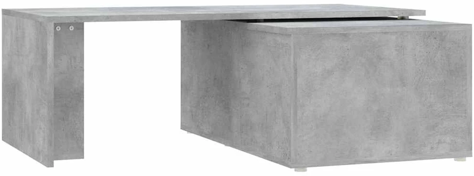Kavos staliukas, betono pilkos spalvos, 150x50x35cm, MDP