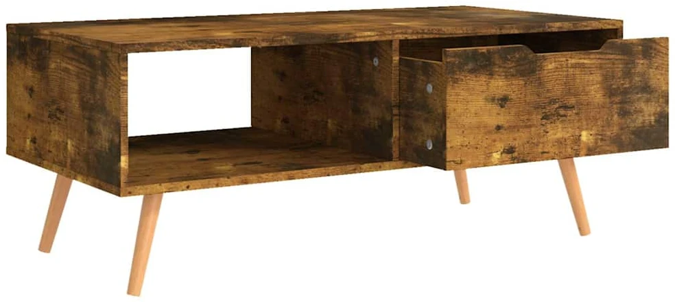 Kavos staliukas, dūminio ąžuolo, 100x49,5x43cm, mediena