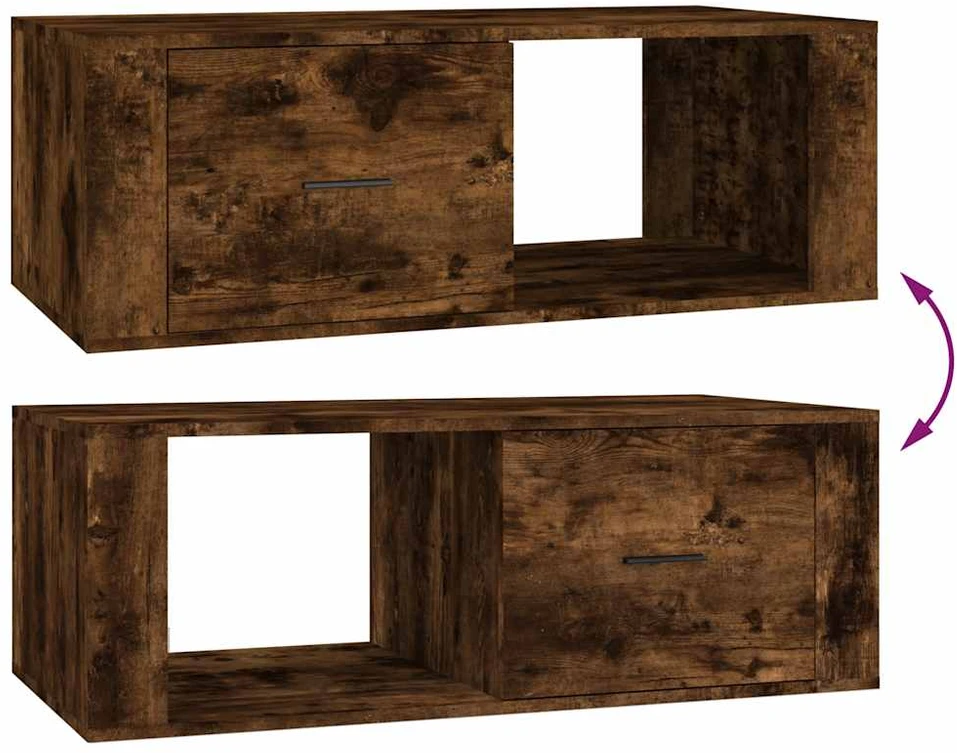 Kavos staliukas, dūminio ąžuolo, 100x50,5x35cm, mediena