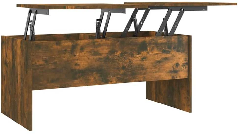 Kavos staliukas, dūminio ąžuolo, 102x50,5x46,5cm, mediena