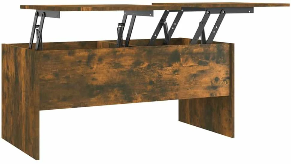 Kavos staliukas, dūminio ąžuolo, 102x50,5x46,5cm, mediena
