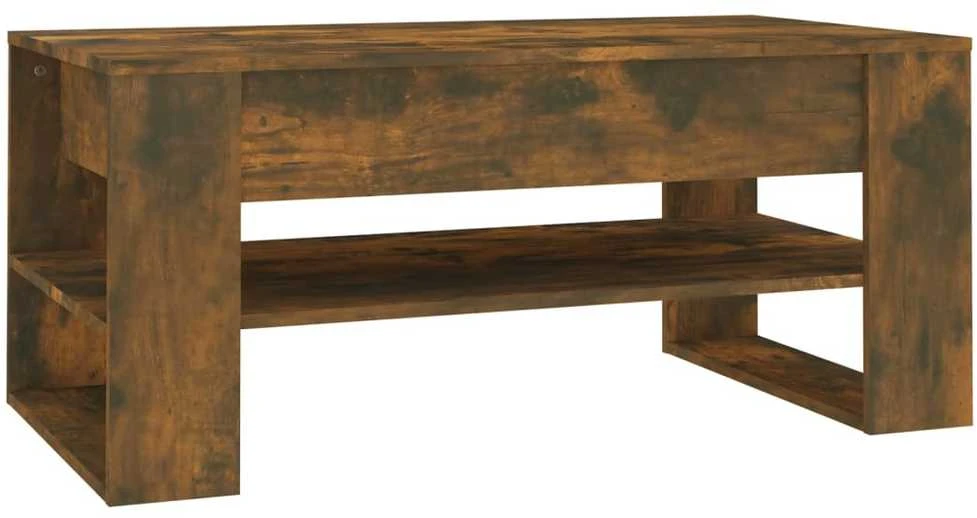Kavos staliukas, dūminio ąžuolo, 102x55x45cm, apdirbta mediena