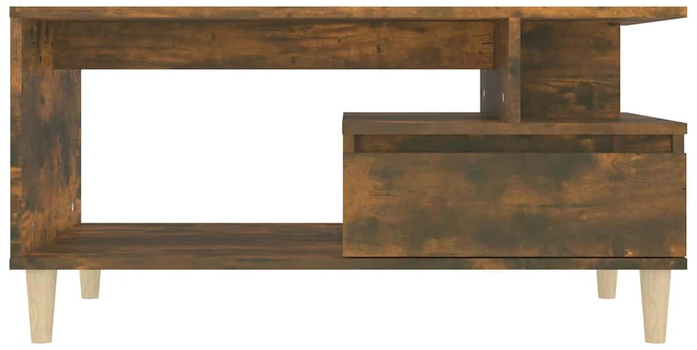 Kavos staliukas, dūminio ąžuolo, 90x49x45cm, apdirbta mediena