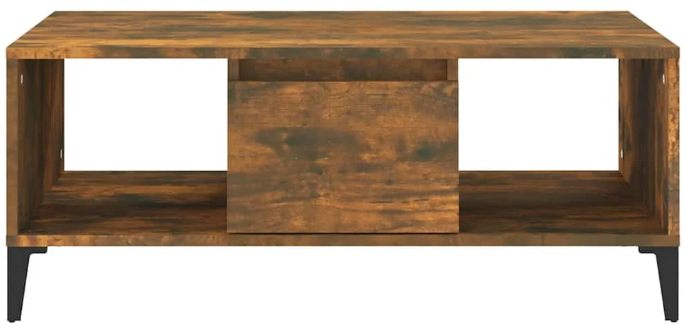 Kavos staliukas, dūminio ąžuolo, 90x50x36,5cm, apdirbta mediena