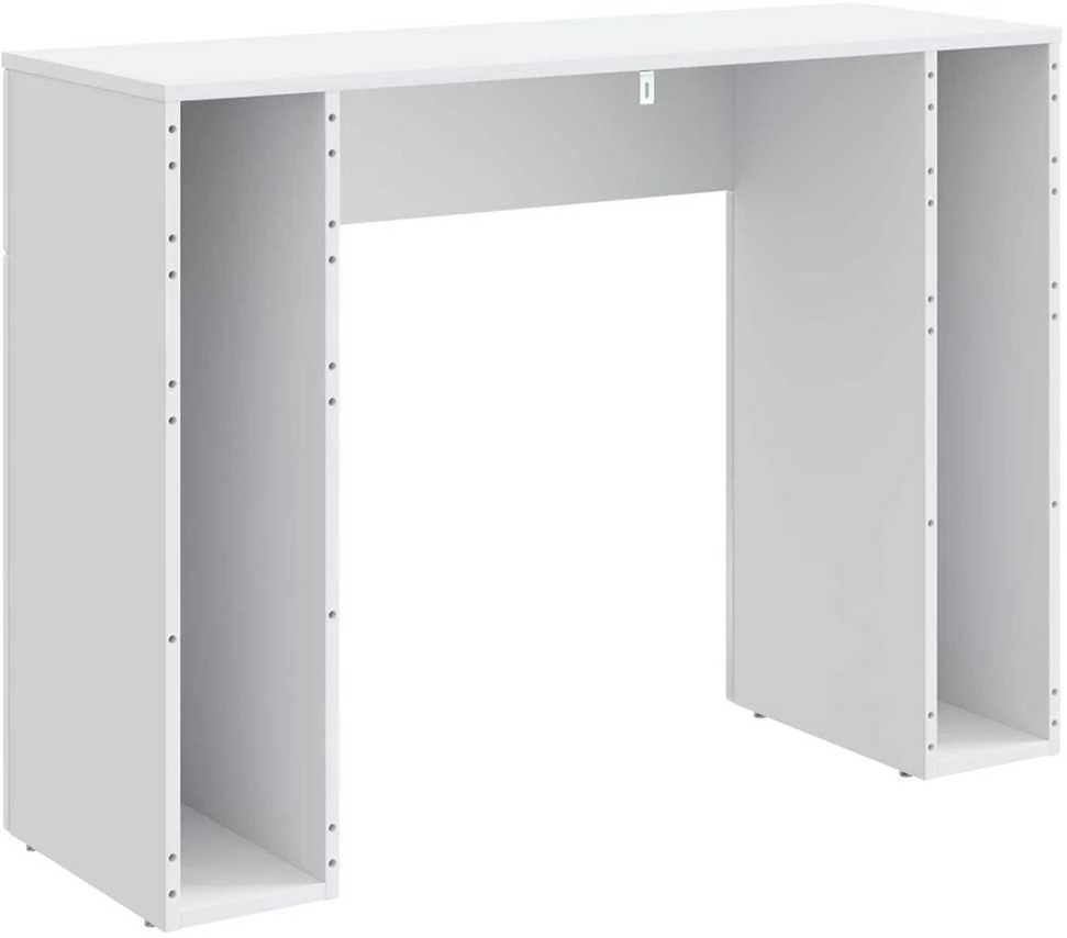 Kavos staliukas Itin blizgi balta 102 x 35 x 75 cm