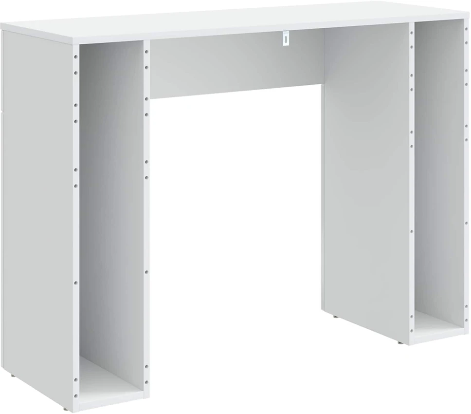Kavos staliukas Itin blizgi balta 102 x 35 x 75 cm