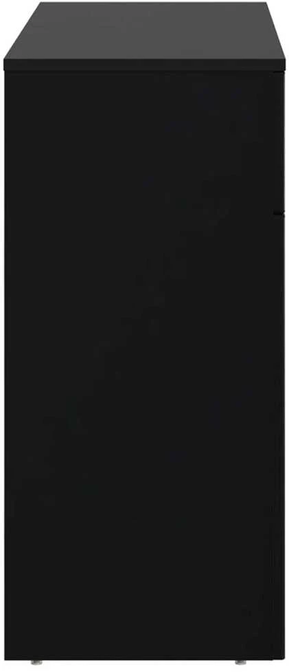 Kavos staliukas Juoda 102 x 35 x 75 cm Apdirbta mediena