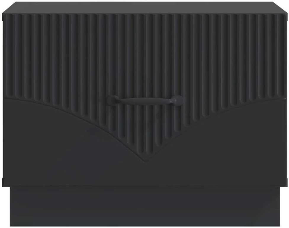 Kavos staliukas Juoda 49 x 50 x 37 cm Apdirbta mediena
