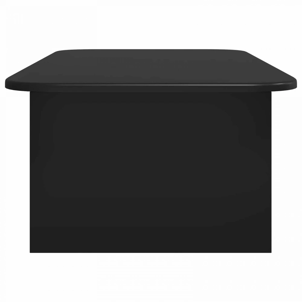 Kavos staliukas Juoda 93 x 53 x 33 cm Apdirbta mediena