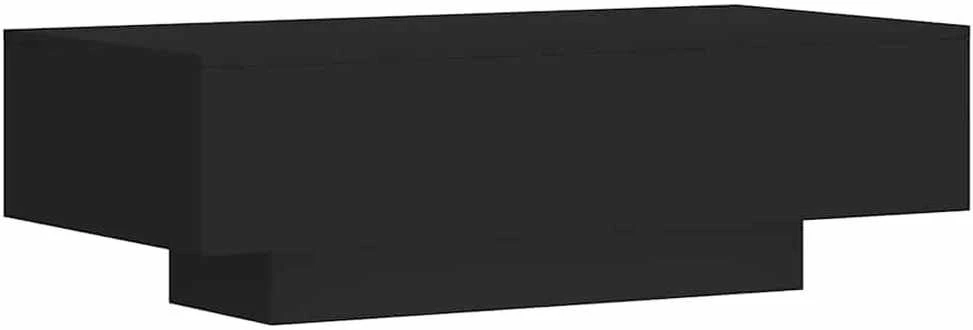Kavos staliukas, juodas, 100x49,5x31cm, apdirbta mediena