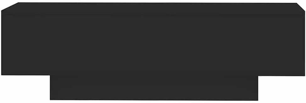 Kavos staliukas, juodas, 100x49,5x31cm, apdirbta mediena