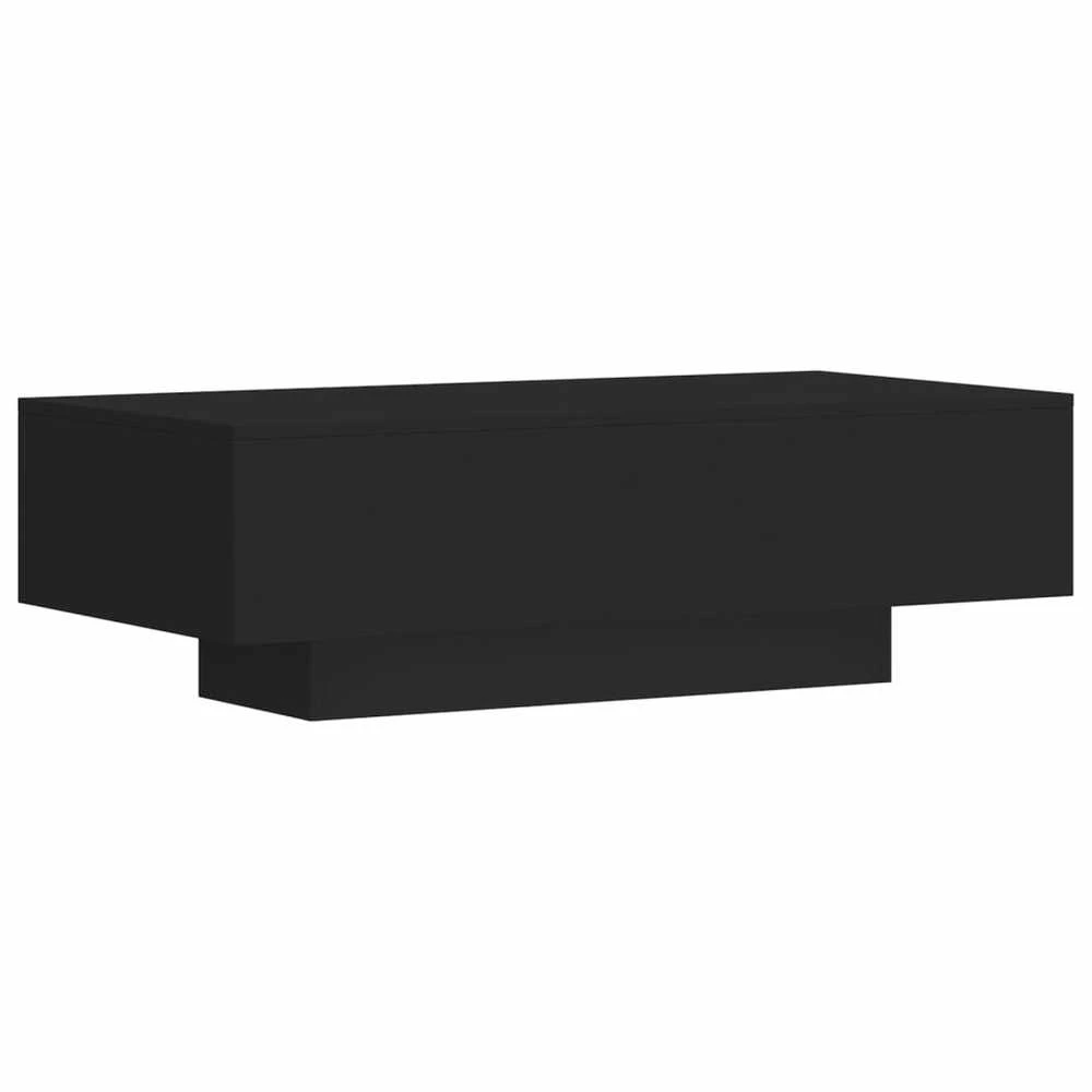 Kavos staliukas, juodas, 100x49,5x31cm, apdirbta mediena