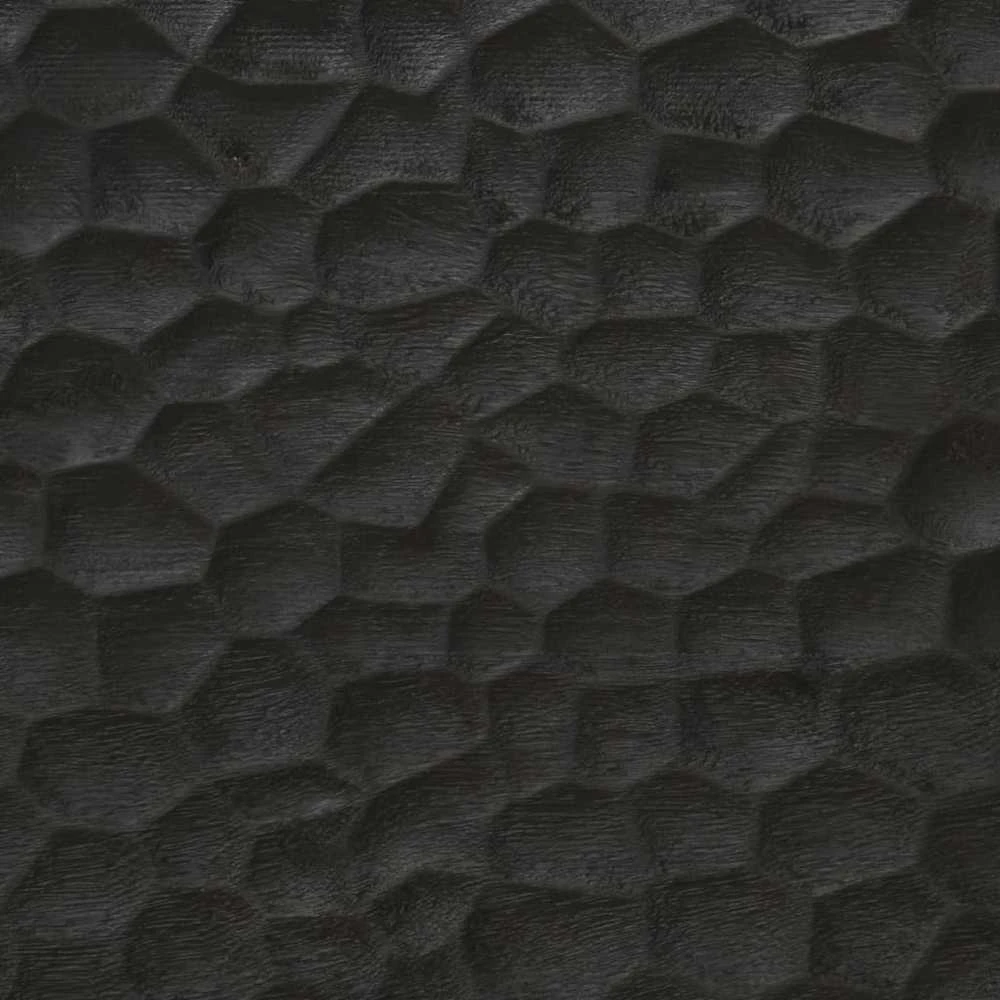 Kavos staliukas, juodas, 100x54x40cm, mango medienos masyvas