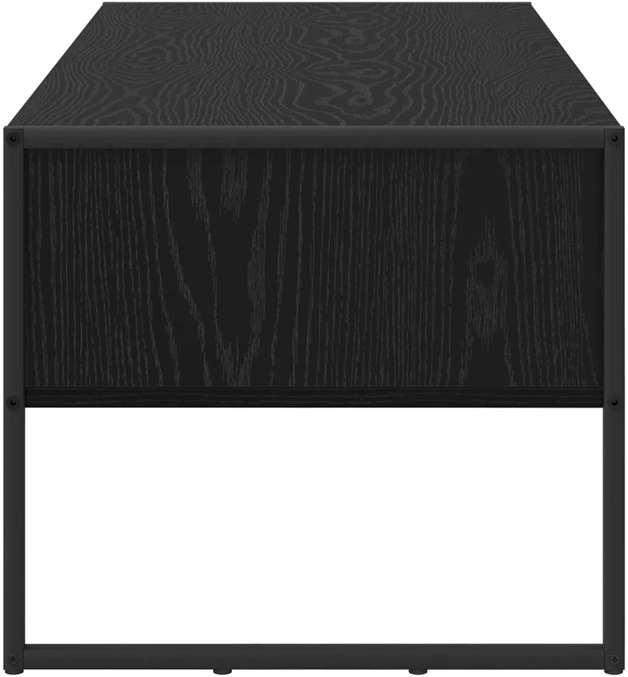 Kavos staliukas Juodas ąžuolas 100 x 46 x 40 cm