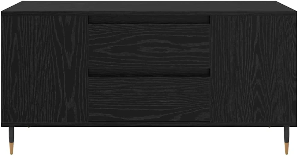 Kavos staliukas Juodas ąžuolas 102 x 44,5 x 50 cm