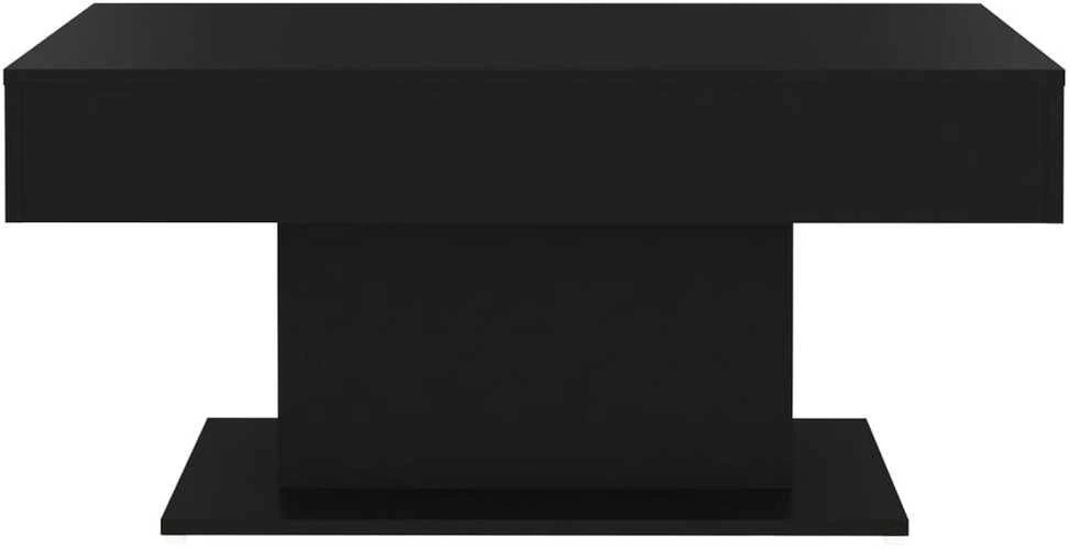 Kavos staliukas, juodos spalvos, 96x50x45cm, apdirbta mediena