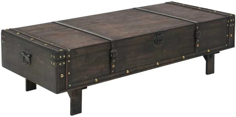 Kavos staliukas, fanera, vintaž. stilius, 120x55x35cm