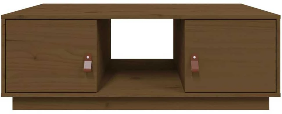 Kavos staliukas, medaus rudas, 100x50x35cm, pušies masyvas