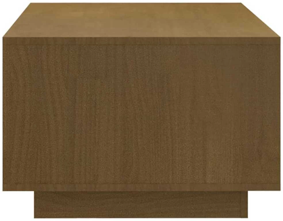 Kavos staliukas, medaus rudas, 110x50x33,5cm, pušies masyvas