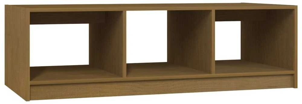 Kavos staliukas, medaus rudas, 110x50x34cm, pušies masyvas